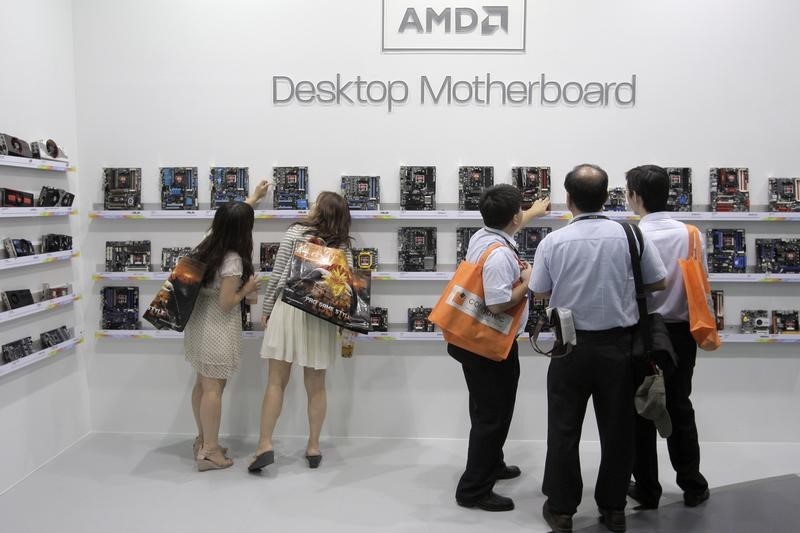 AMD Q4营收同比增长49% 业绩指引超预期