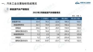 Read more about the article 中汽协：中国2月汽车销量同比增长18.7%  新能源汽车销量同比上涨184.3% 提供者 智通财经