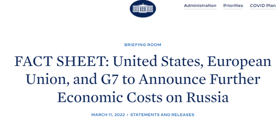 美欧推出对俄新一轮经济制裁：取消最惠国待遇 停止进口鱼子酱、伏特加