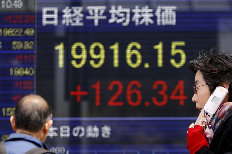 日本股市上涨；截至收盘日经225指数上涨0.19%