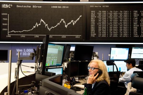 德国股市上涨；截至收盘DAX 30上涨0.62%