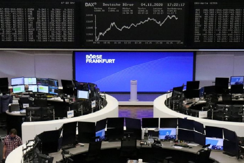 德国股市上涨；截至收盘DAX 30上涨1.15%