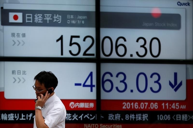 日本股市上涨；截至收盘日经225指数上涨1.27%