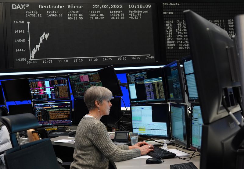 德国股市收低；截至收盘DAX 30下跌1.22%