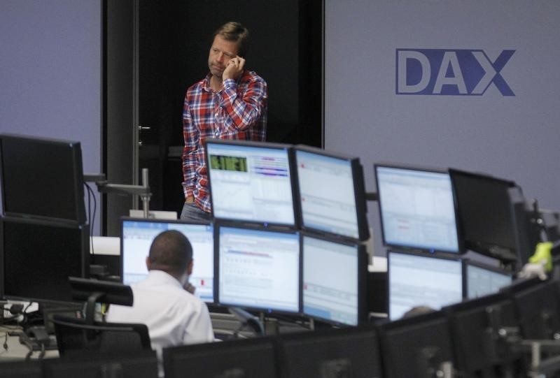 德国股市涨跌不一；截至收盘DAX 30下跌0.38%