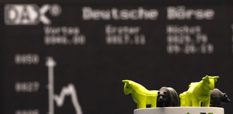 德国股市涨跌不一；截至收盘DAX 30上涨0.10%