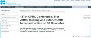 Read more about the article 似乎还没谈拢…沙特呼吁OPEC成员国追加减产的努力仍在受挫 提供者 财联社